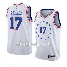 Camiseta Hombre Philadelphia 76ers J.J. Redick 17 2018-19 Nike Blanco Swingman